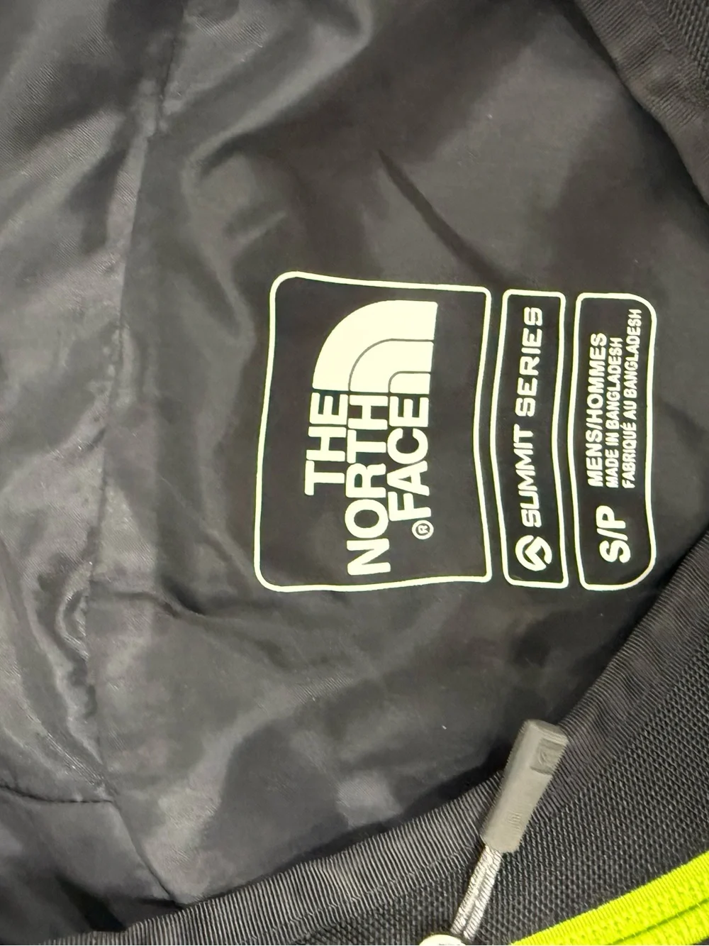 THE NORTH FACE POWDER GUIDE VEST Size Small Bomber Blue Black Summit Series RARE